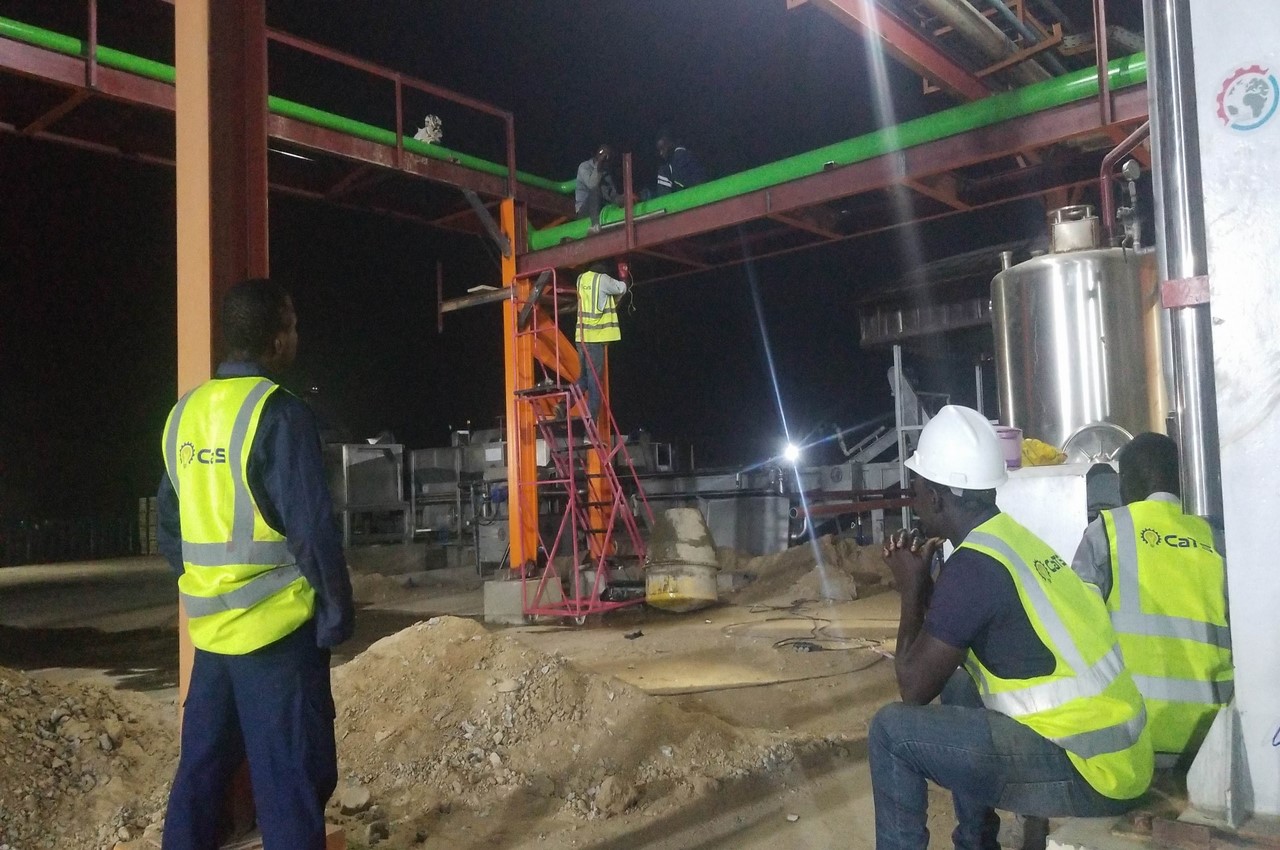 Fabrication _ civil works for pipe routing