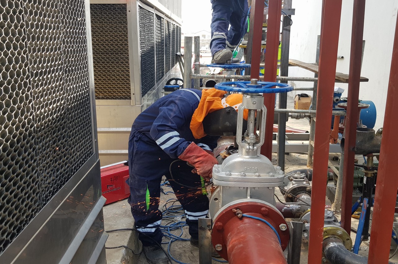 Valve installation